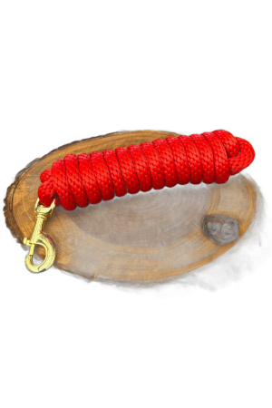 Cabo para Cabresto com Mosquetão Vermelho Boots Horse