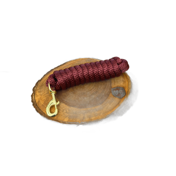 Cabo para Cabresto com Mosquetão Vinho Boots Horse - Imagem 1