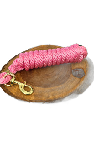 Cabo para Cabresto com Mosquetão Rosa Boots Horse