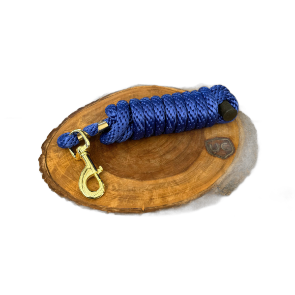 Cabo para Cabresto com Mosquetão Boots Horse Azul Royal - Imagem 1