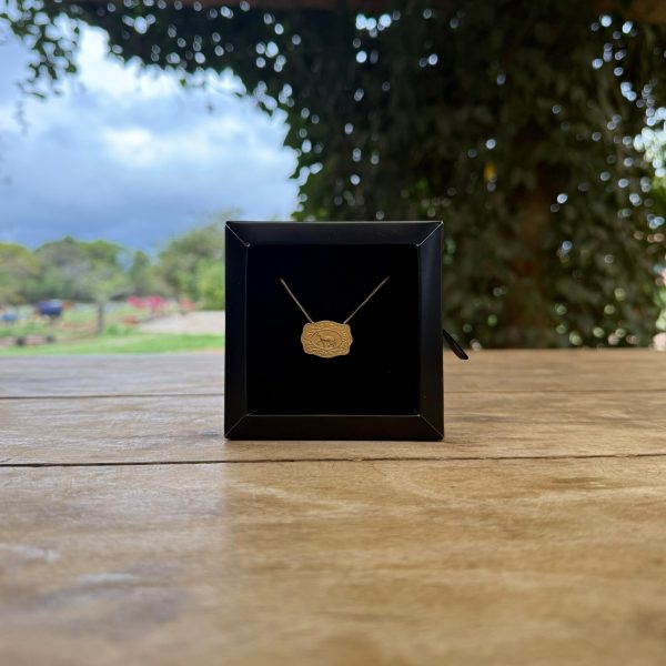 Colar Veneziana Fivela de Cavalo Mangalarga Folheado a Ouro 18k - Imagem 1
