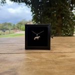 Colar Veneziana 45cm Pingente Cavalo Crioulo G em Prata 925