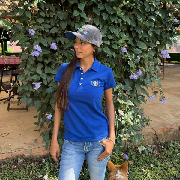 Polo Feminina UC Azul Royal - Imagem 3