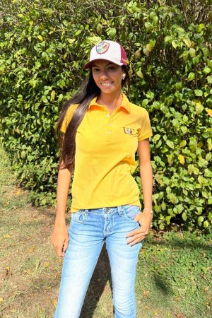 Polo Feminina UC Amarela