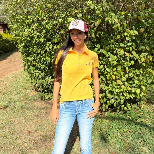 Polo Feminina UC Amarela - Imagem 1