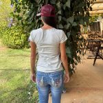 Camiseta Feminina UC Cinza Cascos de Cavalo - Imagem 2