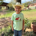 Camiseta Infantil UC Verde Fábula Estampa Bolero e Play