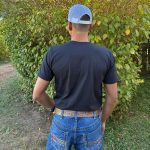 Camiseta Masculina UC Preta - costa lisa - Imagem 2