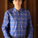 Camisa Masculina UC Flanela Azul