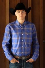 Camisa Masculina UC Flanela Azul