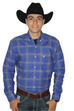 Camisa Masculina UC Flanela Azul - Imagem 2
