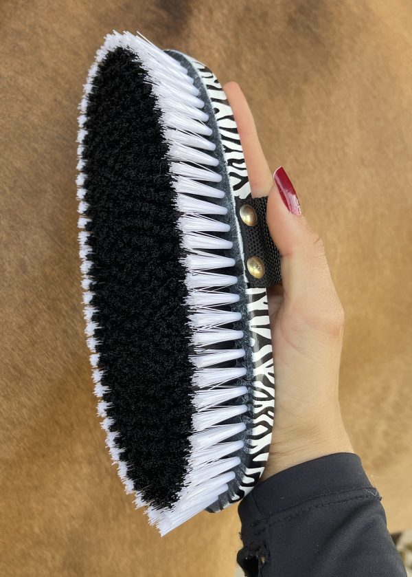 Escova para Pelo de Nylon INSTEP Estampa de Zebra - Imagem 2