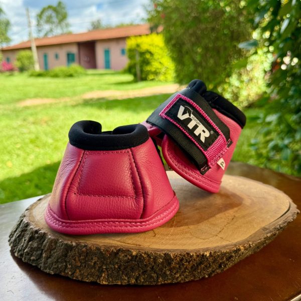 Cloche de Couro VTR Rosa - Imagem 1