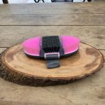 Escova Flexível para Pelo Cor:Rosa e Cinza - Imagem 2
