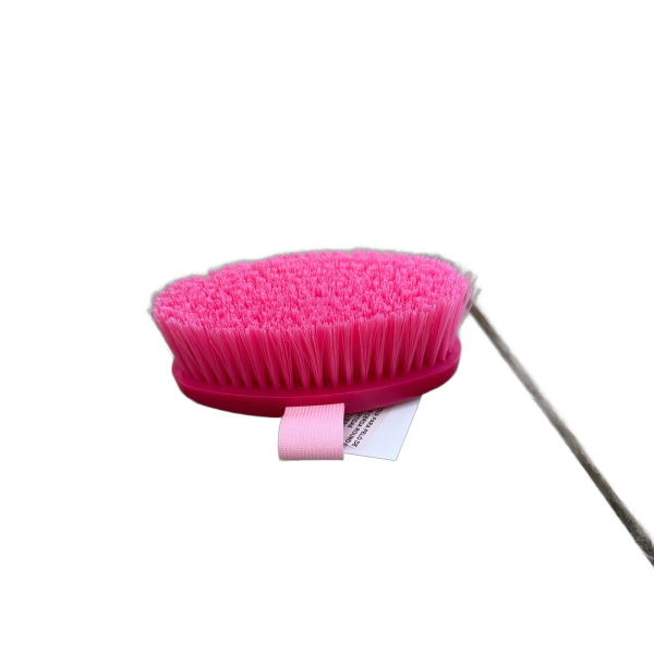 Escova para Pelo Pequena Cerda Round 13,50cm Boots Horse Cor:Rosa - Imagem 1