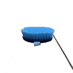 Escova para Pelo Pequena Cerda Round 13,50cm Boots Horse Cor:Azul