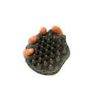 Escova Massageadora de Borracha INSTEP cor:Chumbo