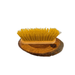 Escova de Pelo de Madeira Grande com Cerdas Amarelas - Imagem 2