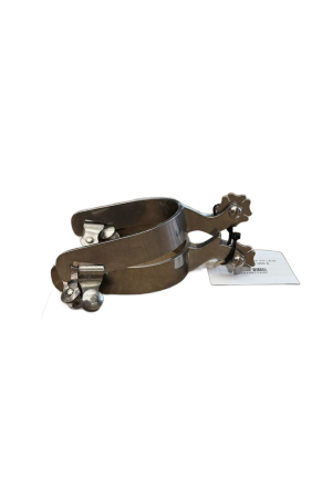 Espora Western SS Smooth Roseta de Trevo