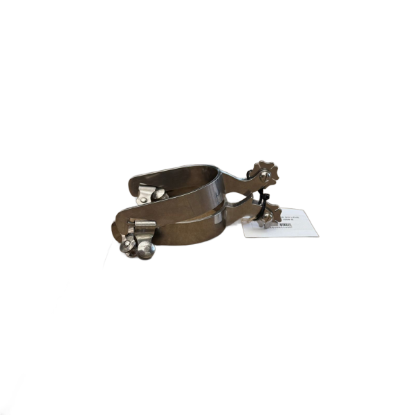 Espora Western SS Smooth Roseta de Trevo - Imagem 1