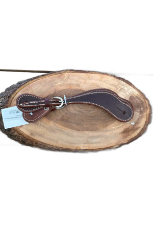 Correia de Espora de Couro LE Lisa Boots Horse Cor:Marrom Café