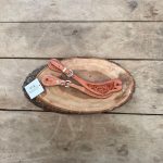 Correia de Espora de Couro AL Estreita Bordada com Fivela Boots Horse - Imagem 2