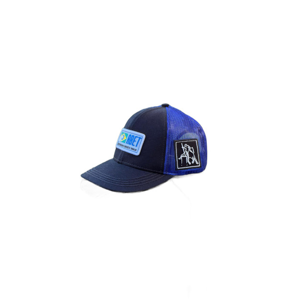 Boné ABET Preto e Azul - Imagem 1